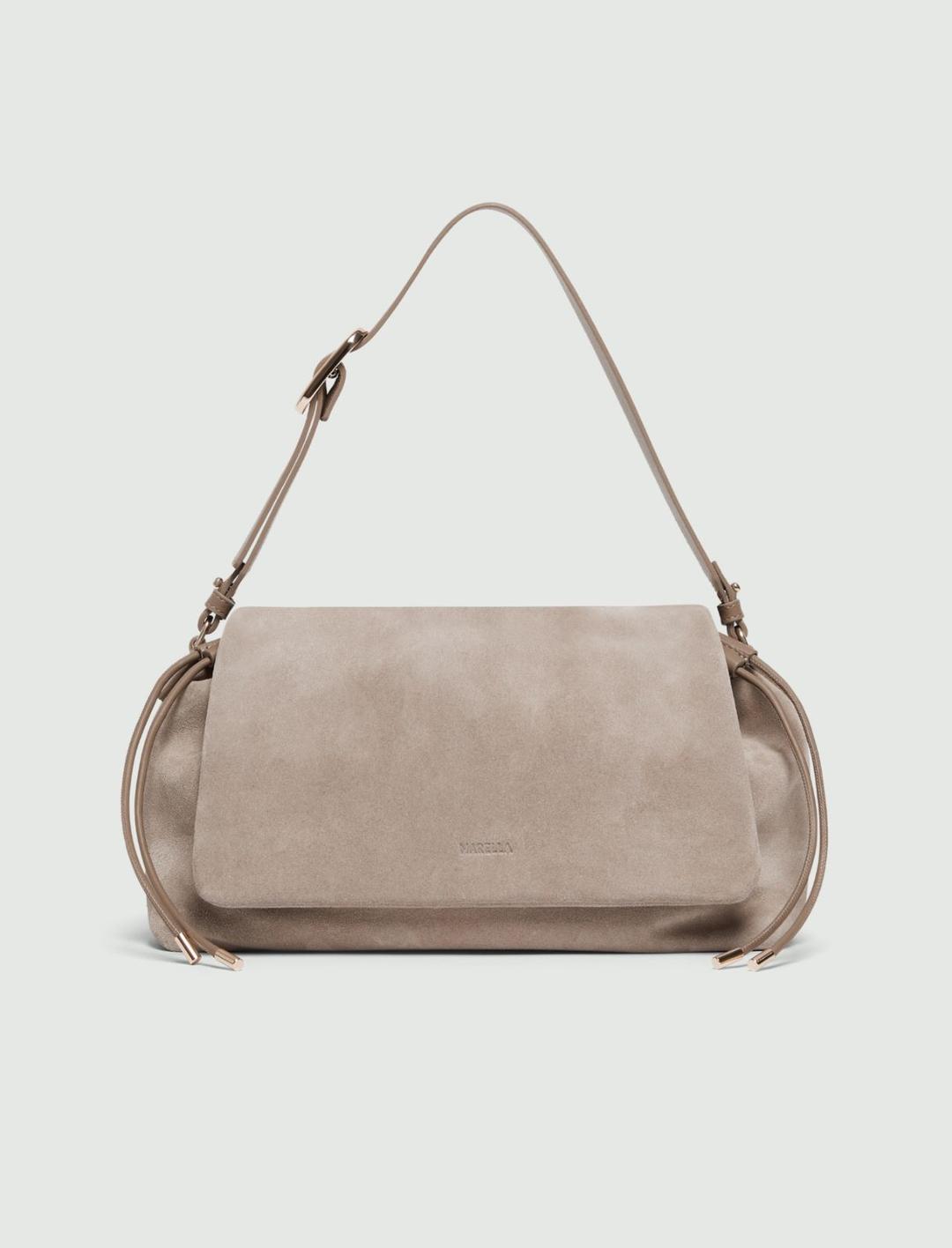Borsa in suede con coulisse | Marella Borsa in suede con coulisse | Marella