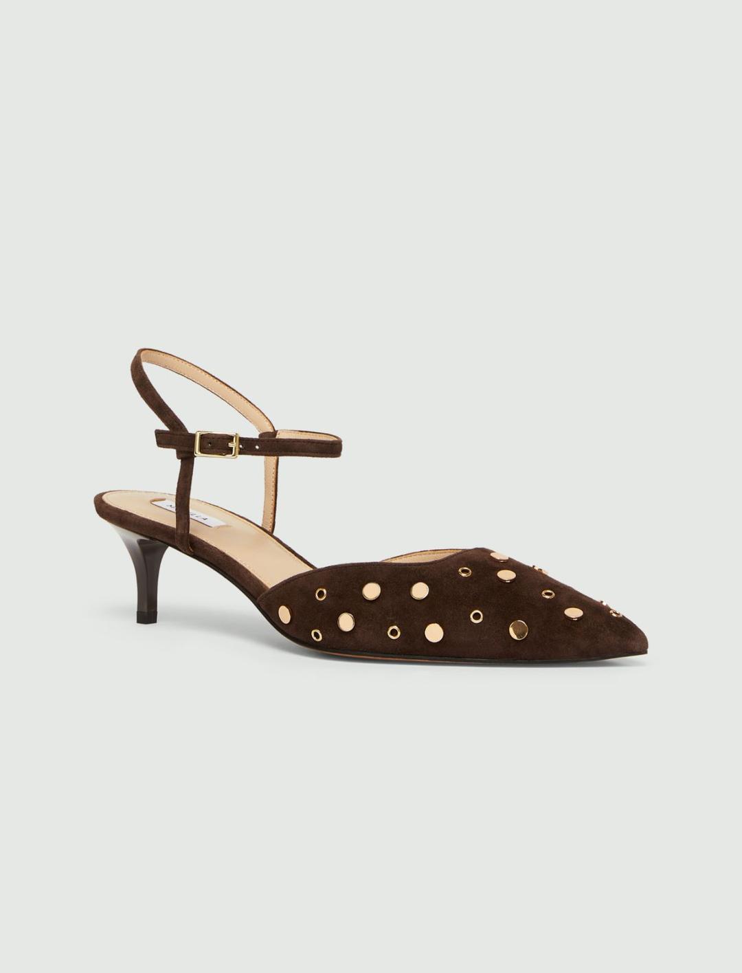 Slingback in pelle scamosciata | Marella Slingback in pelle scamosciata - 2 | Marella