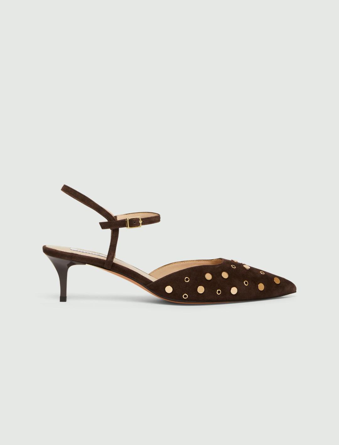Slingback in pelle scamosciata | Marella Slingback in pelle scamosciata - 1 | Marella