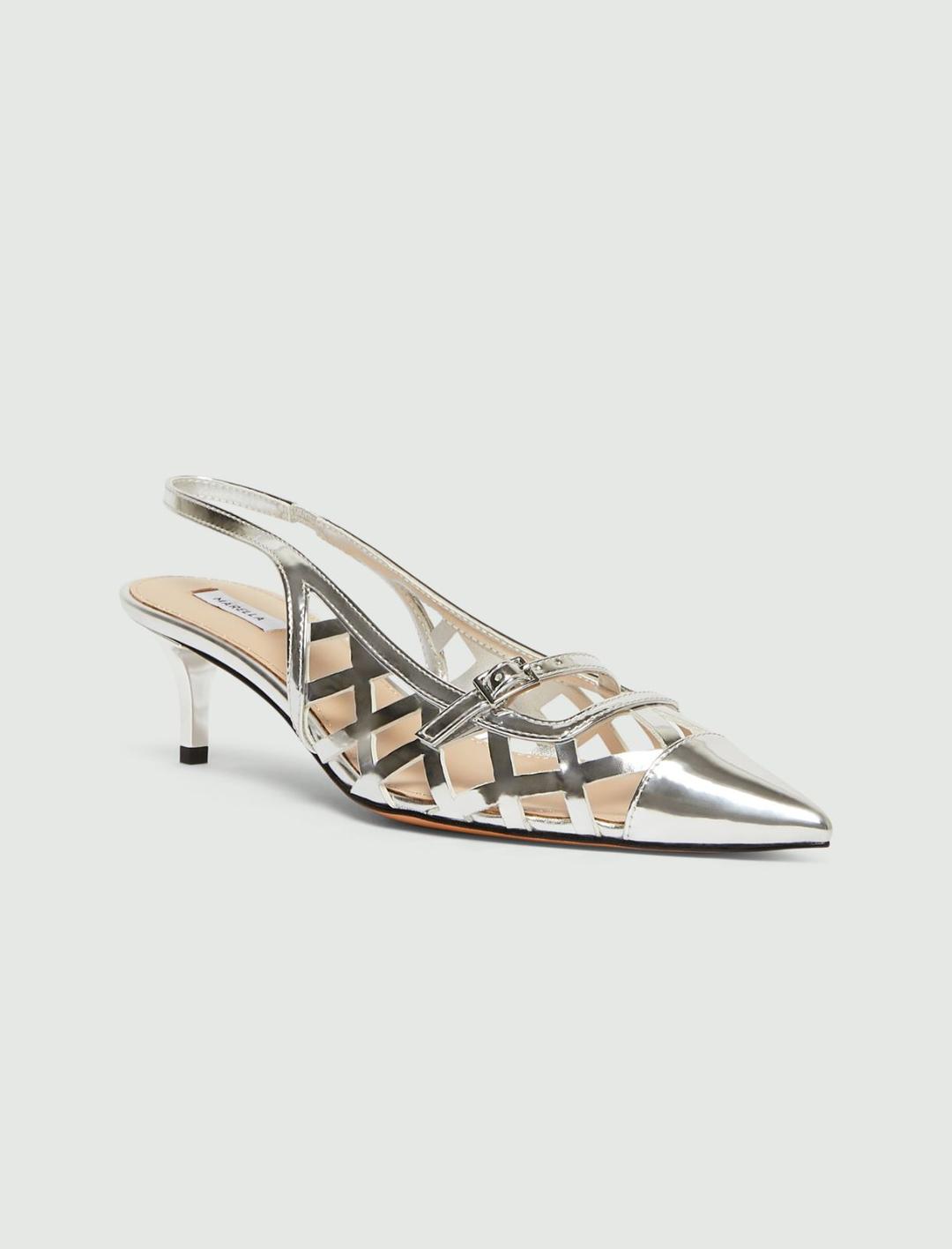 Slingback in laminato specchio | Marella Slingback in laminato specchio | Marella