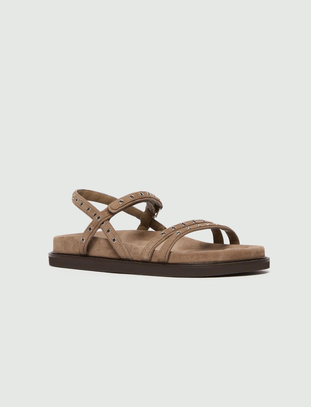 Sandalo in camoscio con vele | Marella Sandalo in camoscio con vele - 2 | Marella