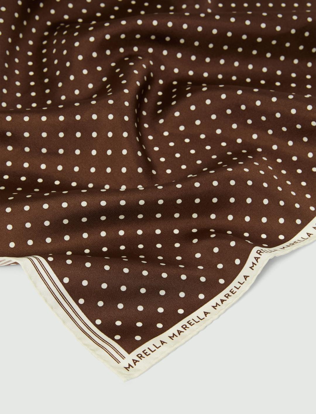 Foulard in seta a pois | Marella Foulard in seta a pois | Marella