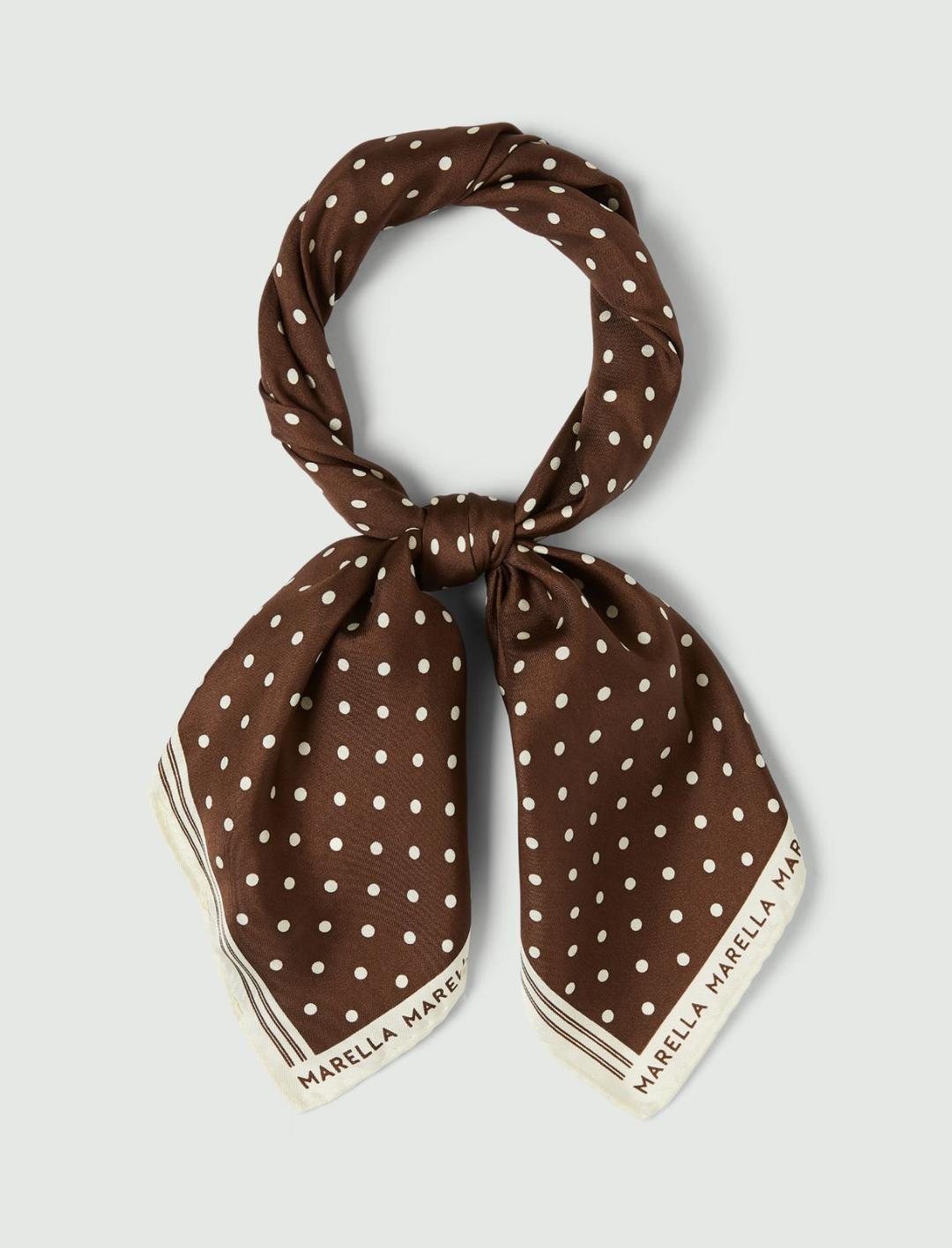 Foulard in seta a pois | Marella Foulard in seta a pois | Marella