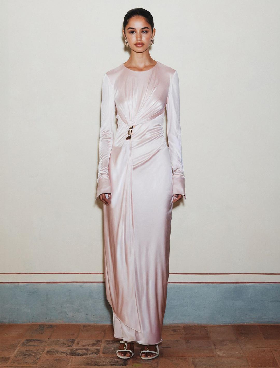 Abito in jersey con drappeggio | Marella Abito in jersey con drappeggio - 2 | Marella