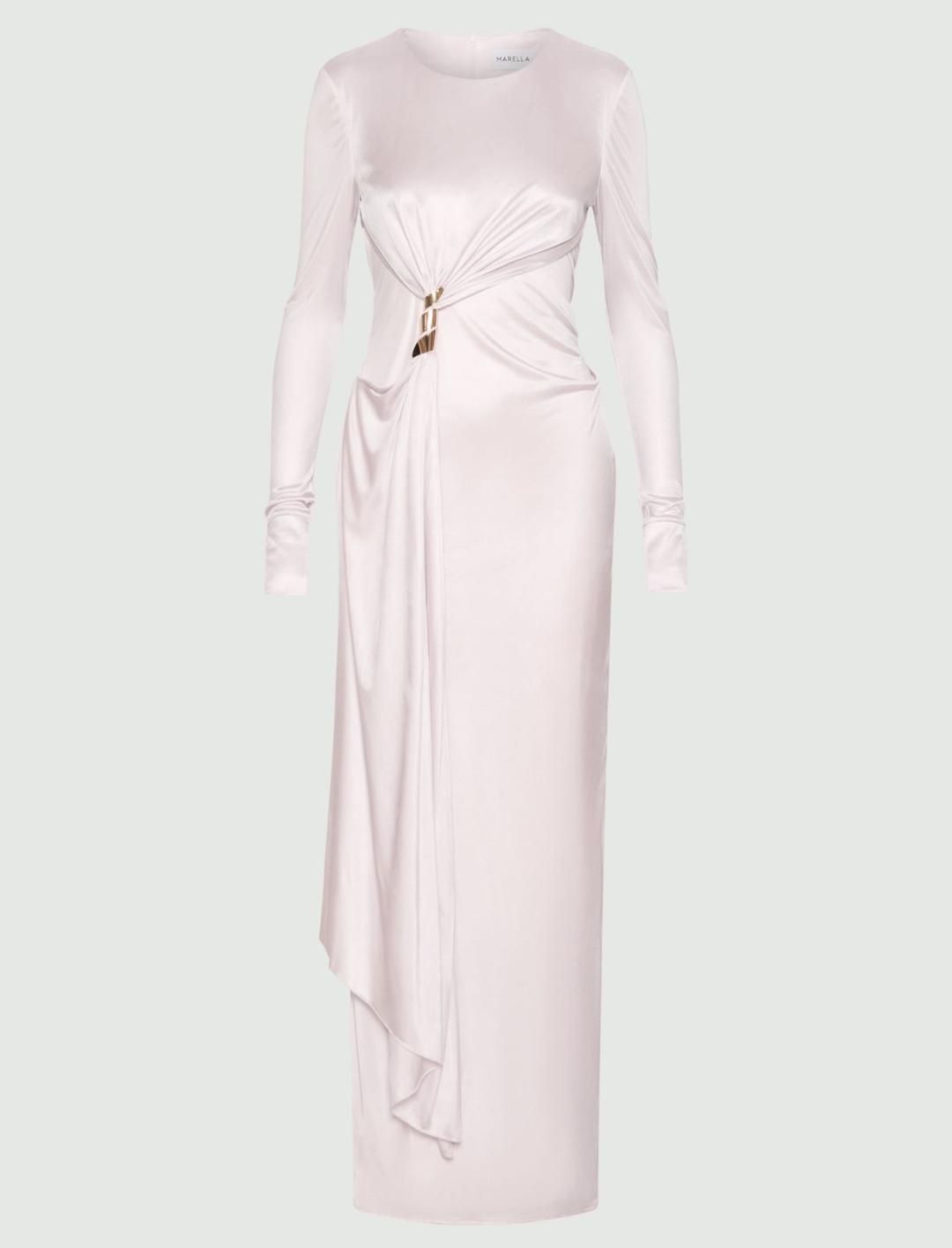 Abito in jersey con drappeggio | Marella Abito in jersey con drappeggio - 1 | Marella