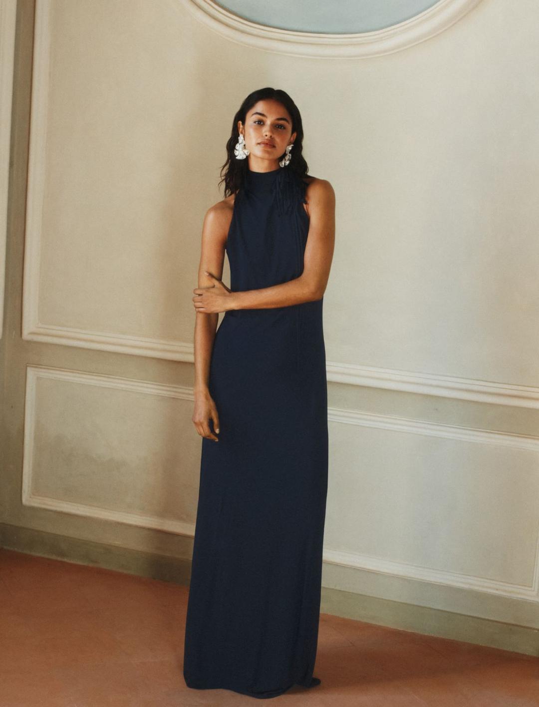 Abito aderente con spilla a fiore | Marella Abito aderente con spilla a fiore - 2 | Marella