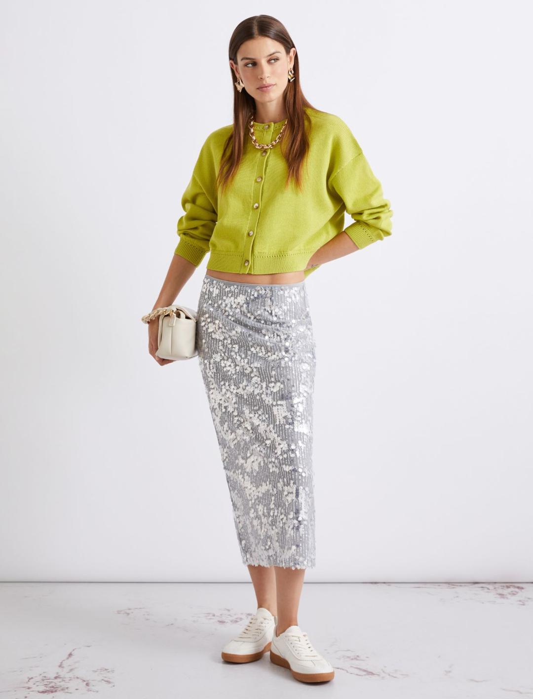 Gonna midi con paillettes | Marella Gonna midi con paillettes | Marella