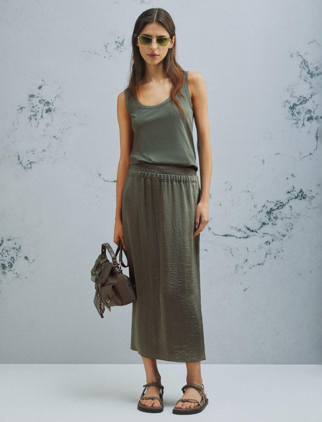 Canotta in jersey lucido | Marella Canotta in jersey lucido - 2 | Marella