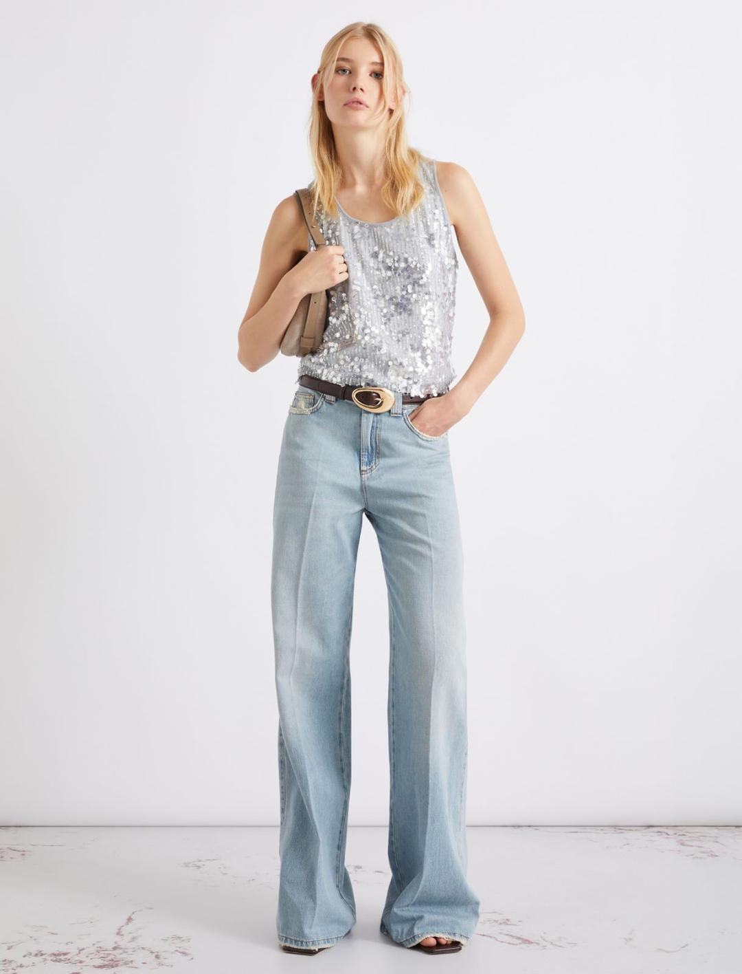 Top con paillettes | Marella Top con paillettes | Marella