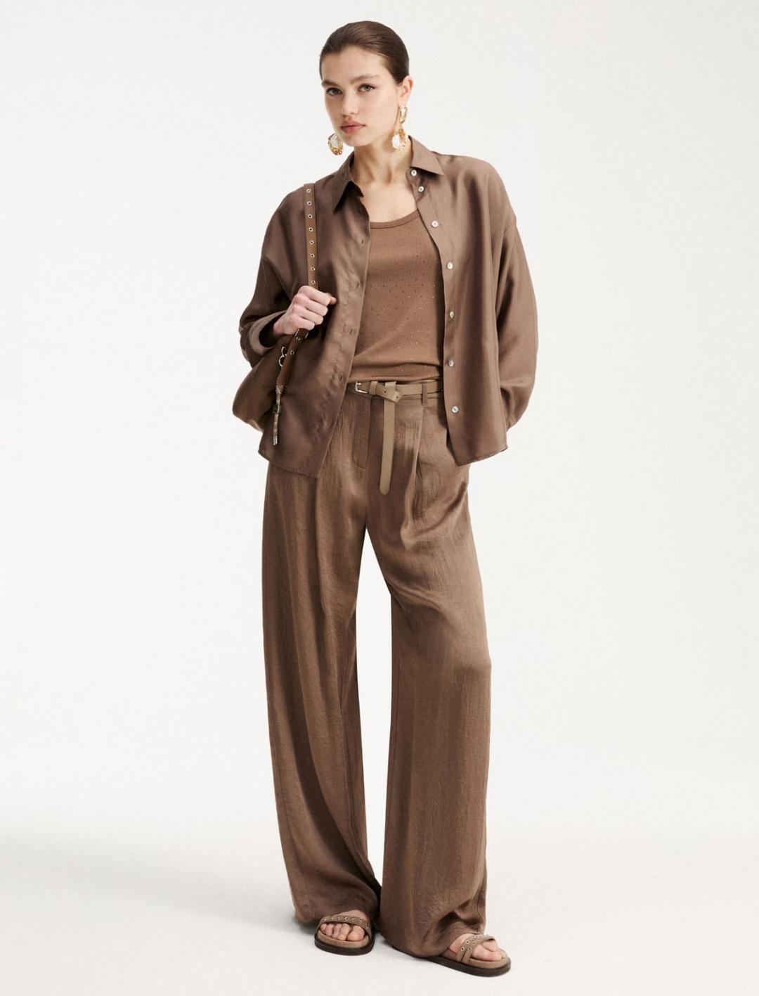 Canotta in jersey con micro strass | Marella Canotta in jersey con micro strass - 2 | Marella