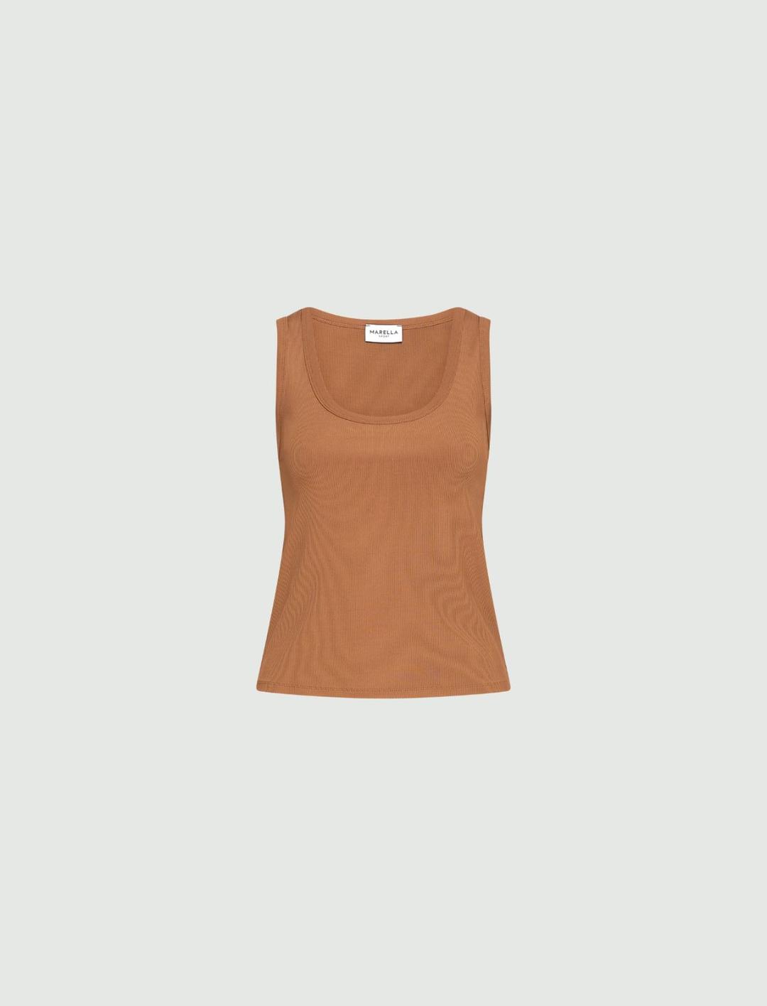 Top in jersey a costine | Marella Top in jersey a costine - 1 | Marella