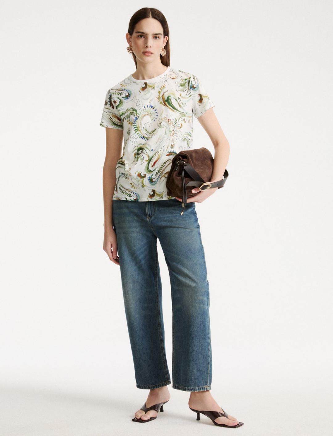 T-shirt in jersey stampato | Marella T-shirt in jersey stampato - 2 | Marella