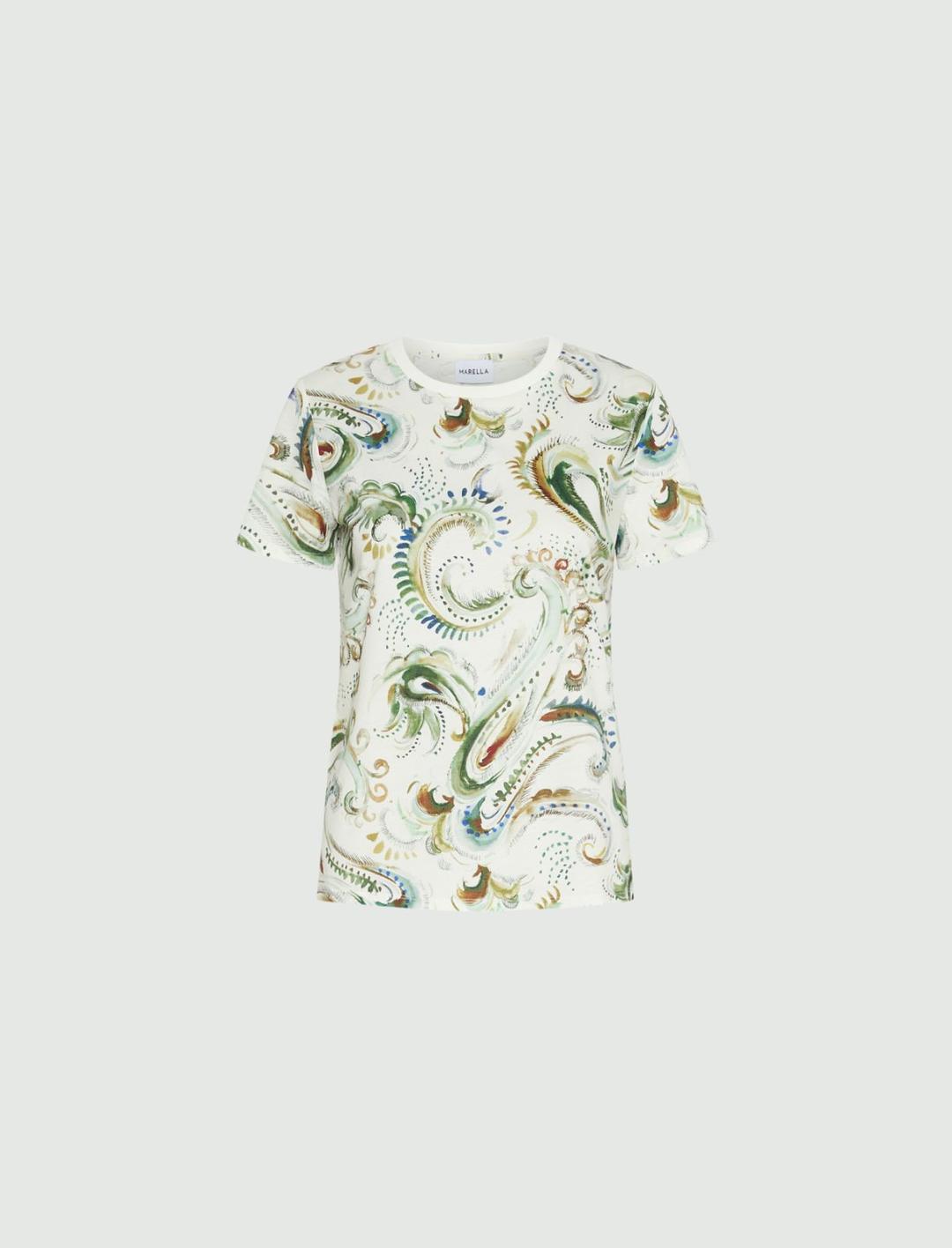 T-shirt in jersey stampato | Marella T-shirt in jersey stampato - 1 | Marella