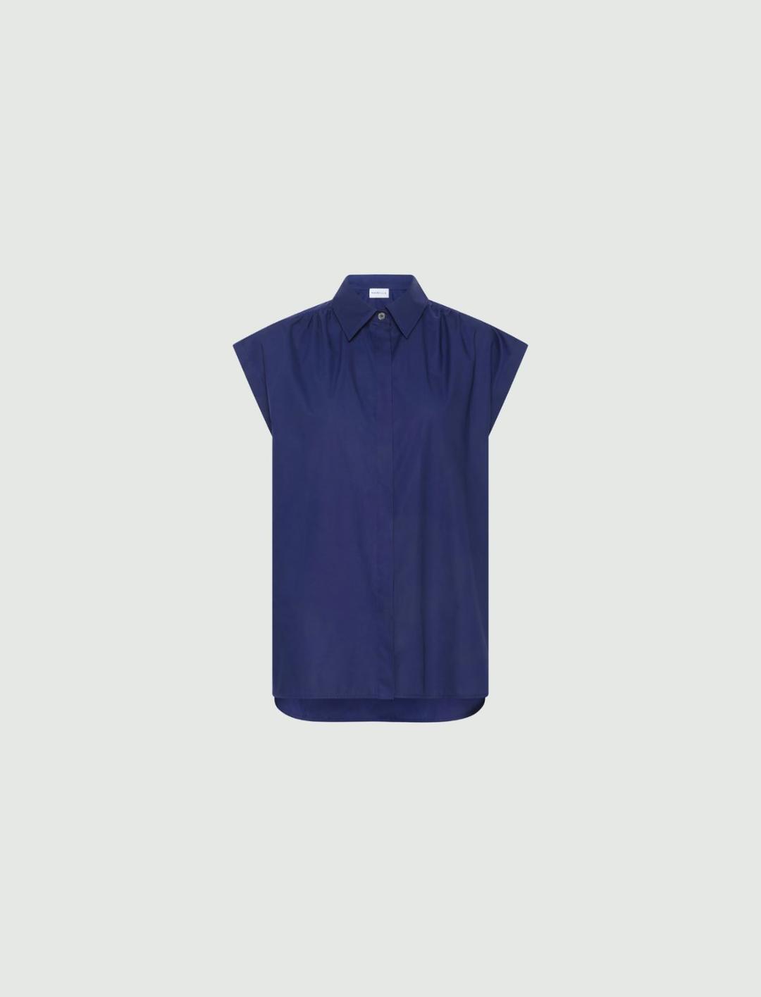 Camicia smanicata in popeline | Marella Camicia smanicata in popeline - 1 | Marella