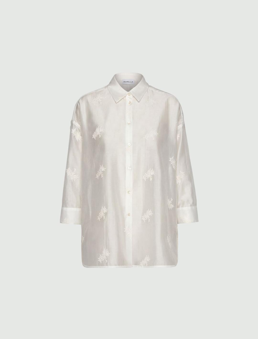 Camicia over in organza | Marella Camicia over in organza - 1 | Marella