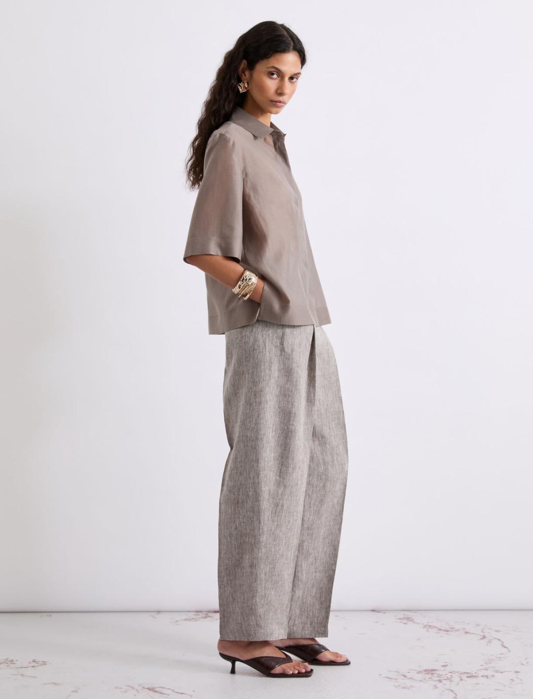 Camicia svasata in organza | Marella Camicia svasata in organza - 2 | Marella