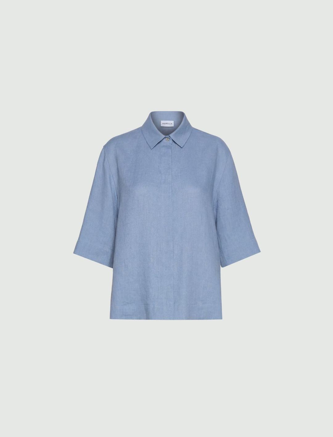 Camicia cappa in puro lino | Marella Camicia cappa in puro lino - 1 | Marella