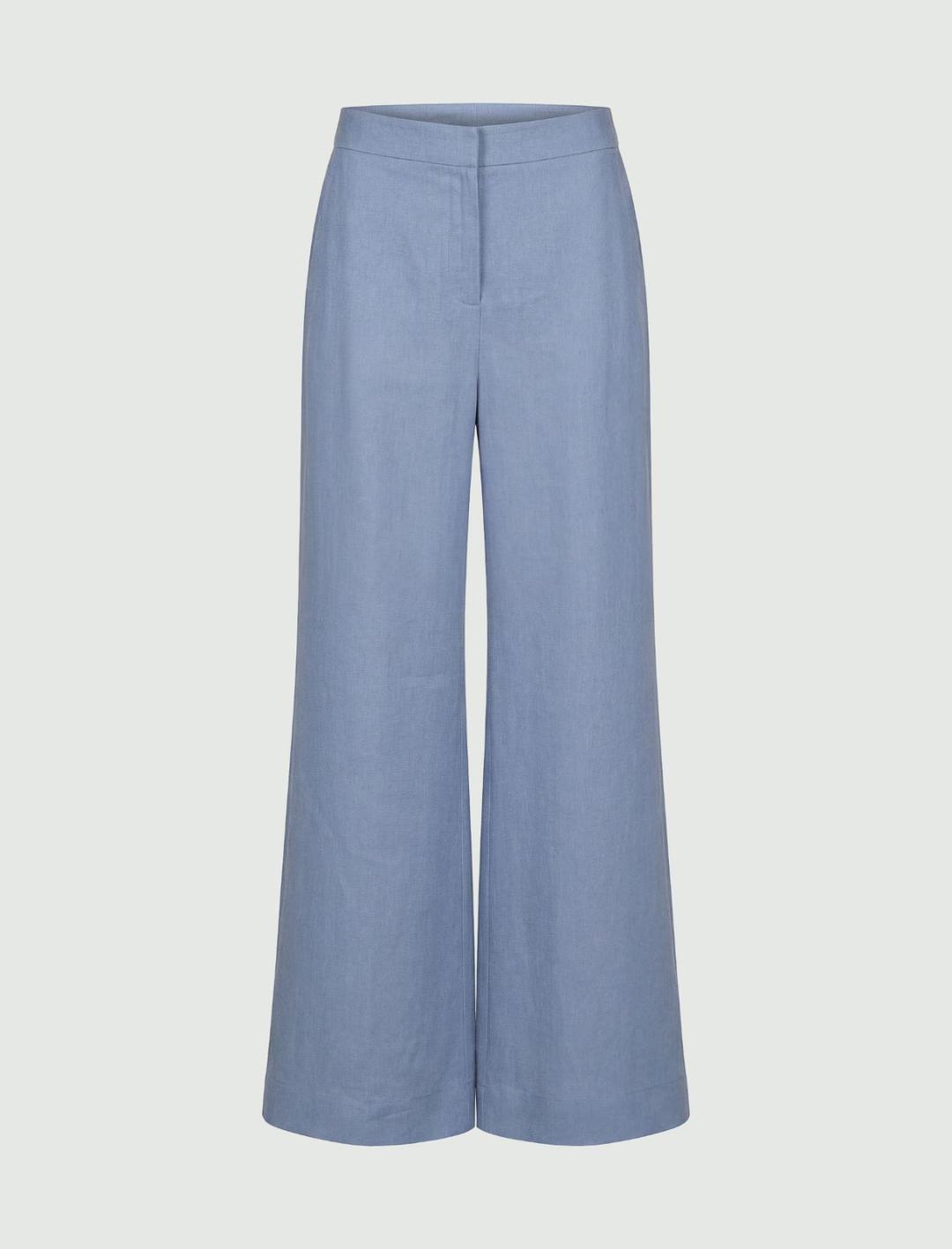 Pantalone wide leg in lino | Marella Pantalone wide leg in lino - 1 | Marella