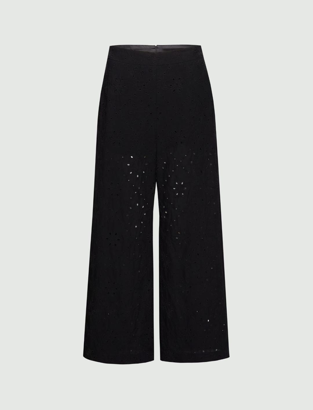 Pantalone in mussola sangallo | Marella Pantalone in mussola sangallo - 1 | Marella