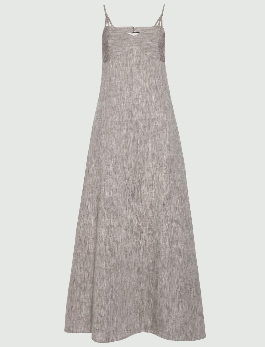 Abito lungo in lino | Marella Abito lungo in lino - 1 | Marella