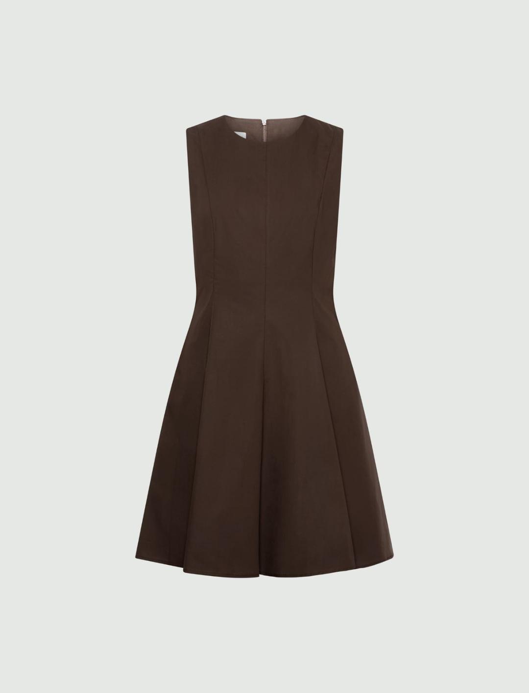 Abito fit and flare in popeline | Marella Abito fit and flare in popeline - 1 | Marella
