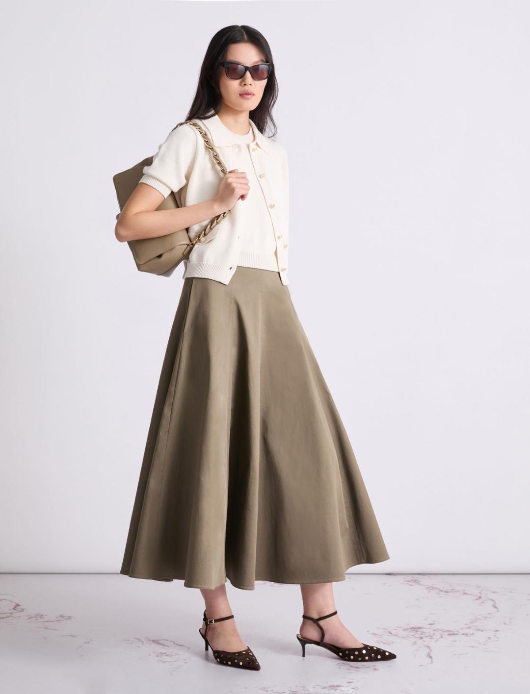 Top smanicato in cotone e seta | Marella Top smanicato in cotone e seta - 2 | Marella