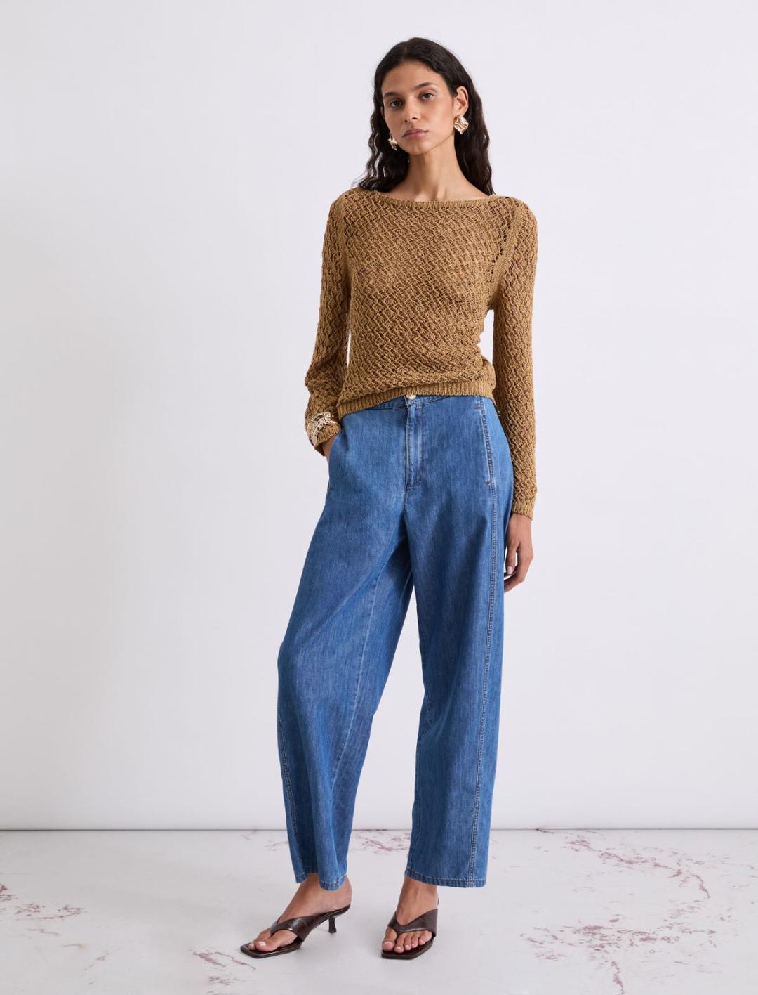 Maglia traforata boxy | Marella Maglia traforata boxy - 2 | Marella