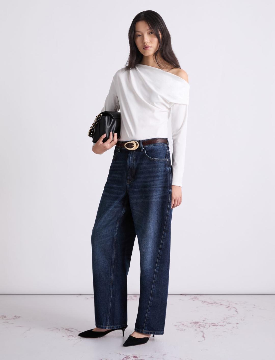 T-shirt con scollo asimmetrico | Marella T-shirt con scollo asimmetrico - 2 | Marella