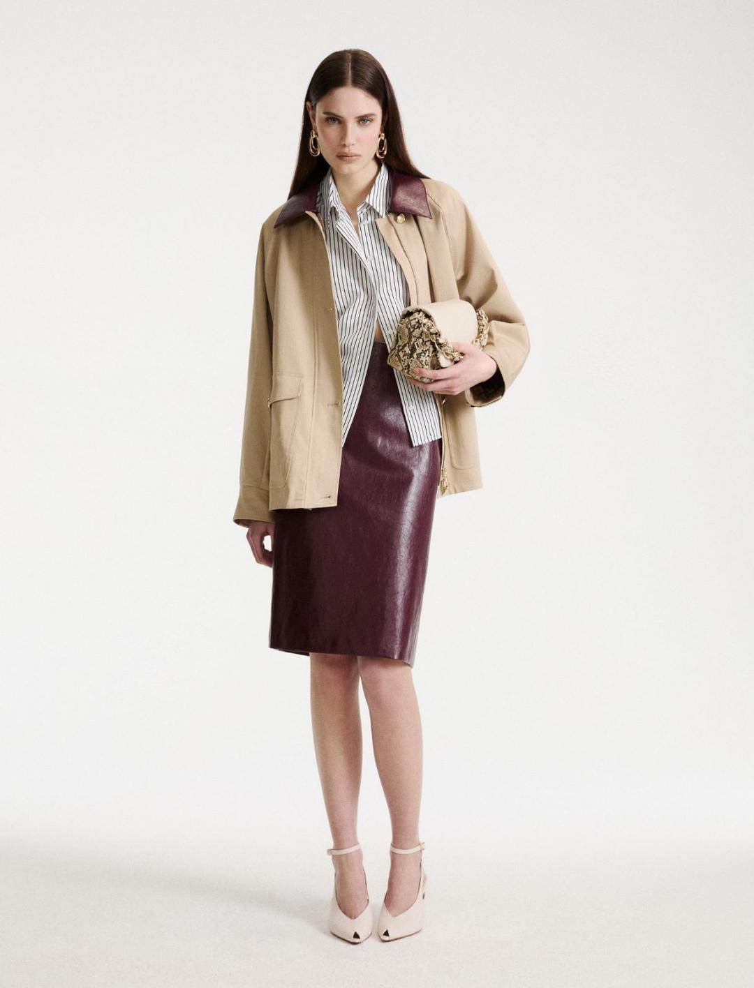 Giaccone in gabardina stretch | Marella Giaccone in gabardina stretch - 2 | Marella