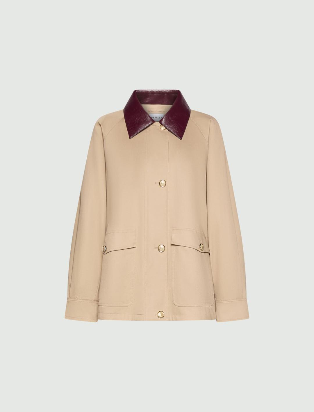 Giaccone in gabardina stretch | Marella Giaccone in gabardina stretch - 1 | Marella