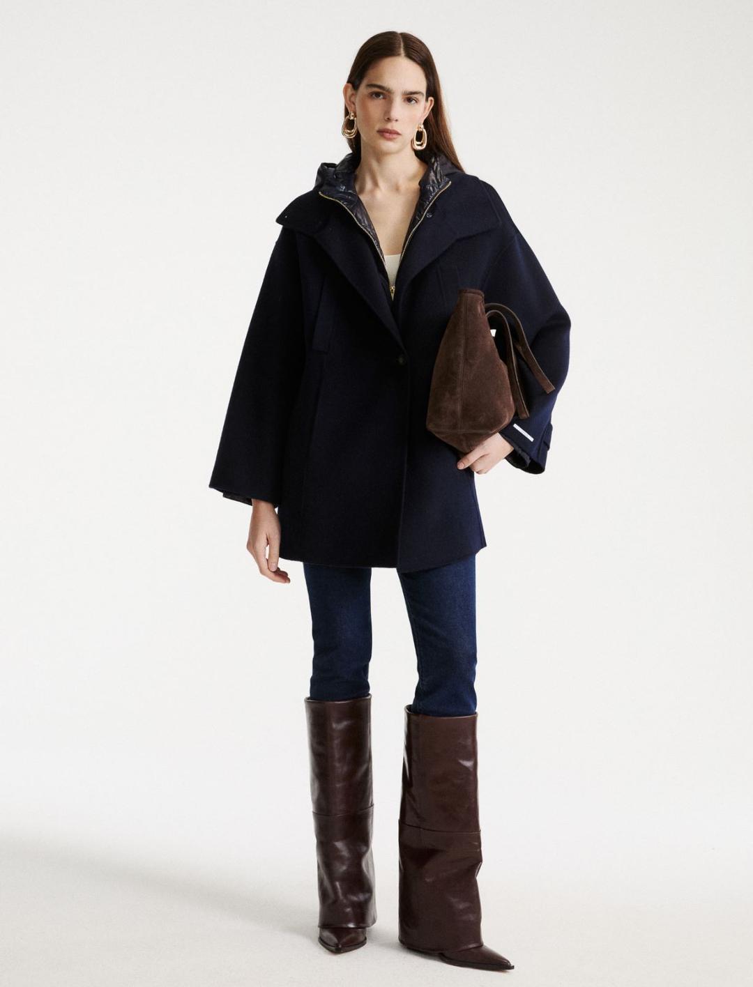 Caban con cappa in lana | Marella Caban con cappa in lana - 2 | Marella