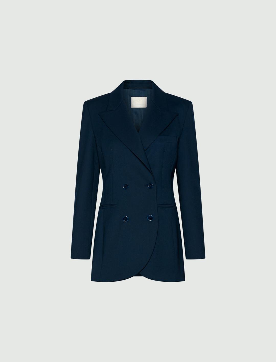 Blazer con mini rouche | Marella Blazer con mini rouche - 1 | Marella