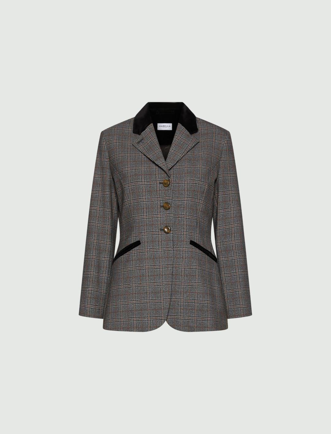 Blazer aderente in twill stretch | Marella Blazer aderente in twill stretch - 1 | Marella