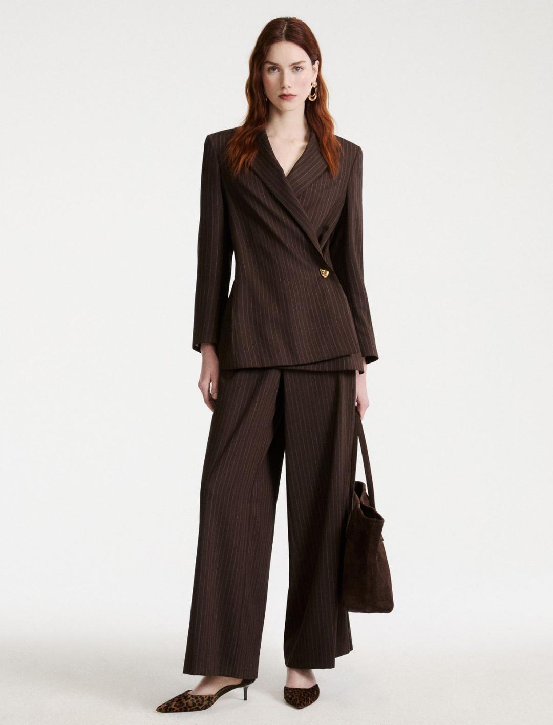 Blazer in saglia effetto resca | Marella Blazer in saglia effetto resca - 2 | Marella