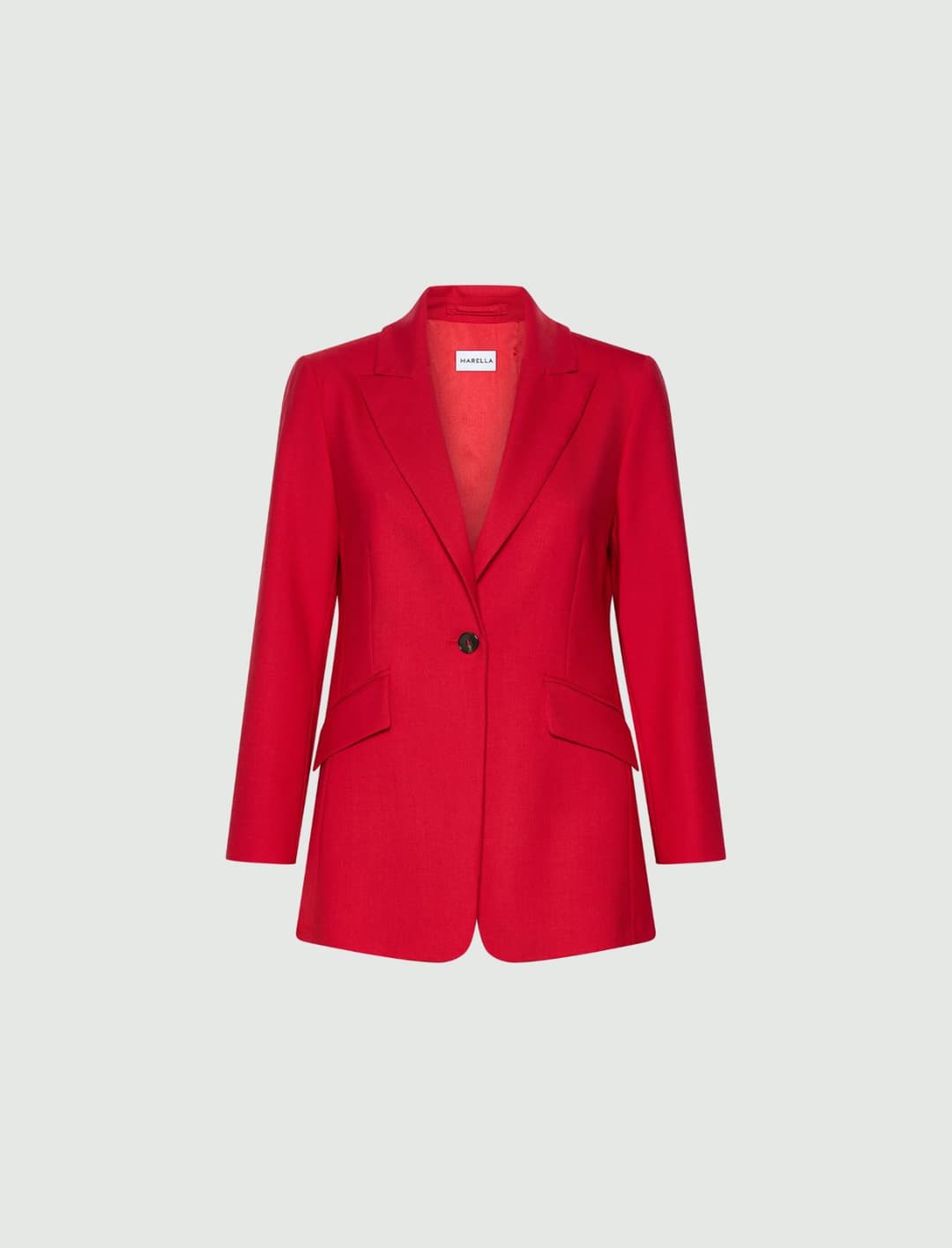 Giacca monopetto in twill stretch | Marella Giacca monopetto in twill stretch - 1 | Marella