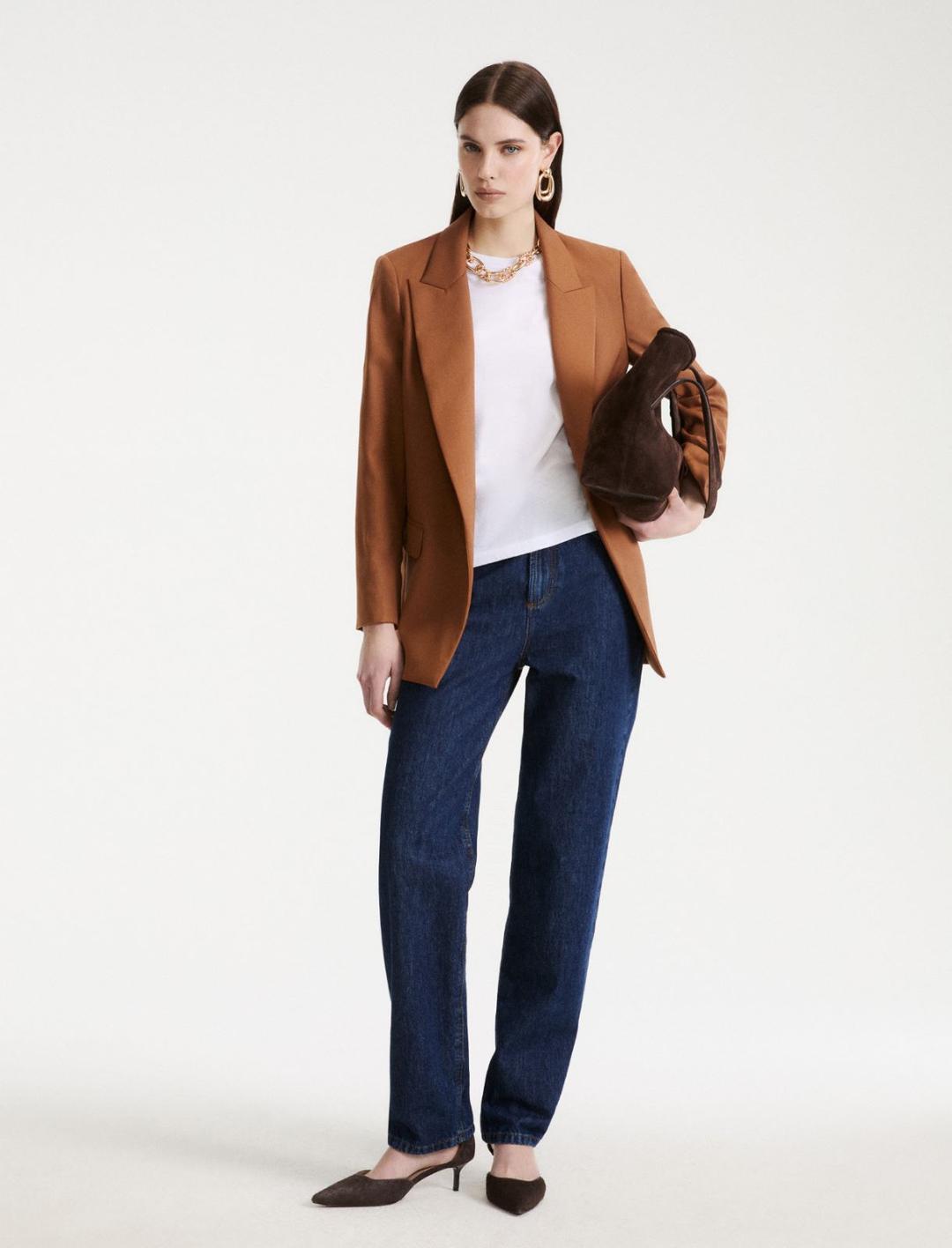 Blazer dritto in gabardina | Marella Blazer dritto in gabardina - 2 | Marella
