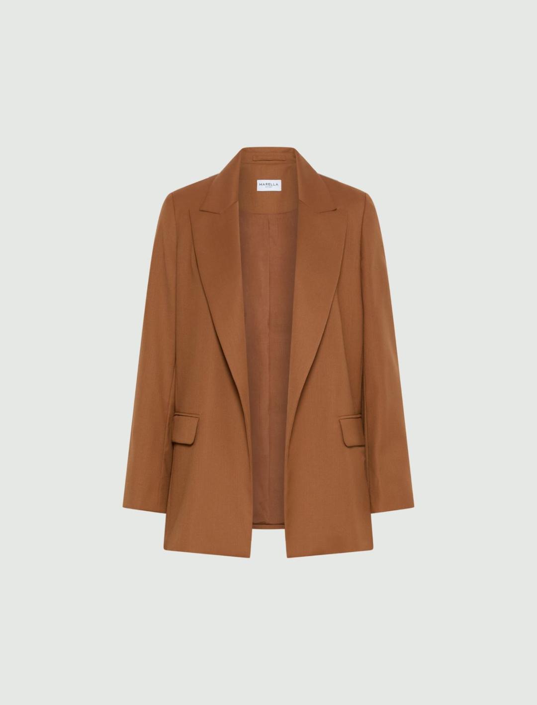 Blazer dritto in gabardina | Marella Blazer dritto in gabardina - 1 | Marella