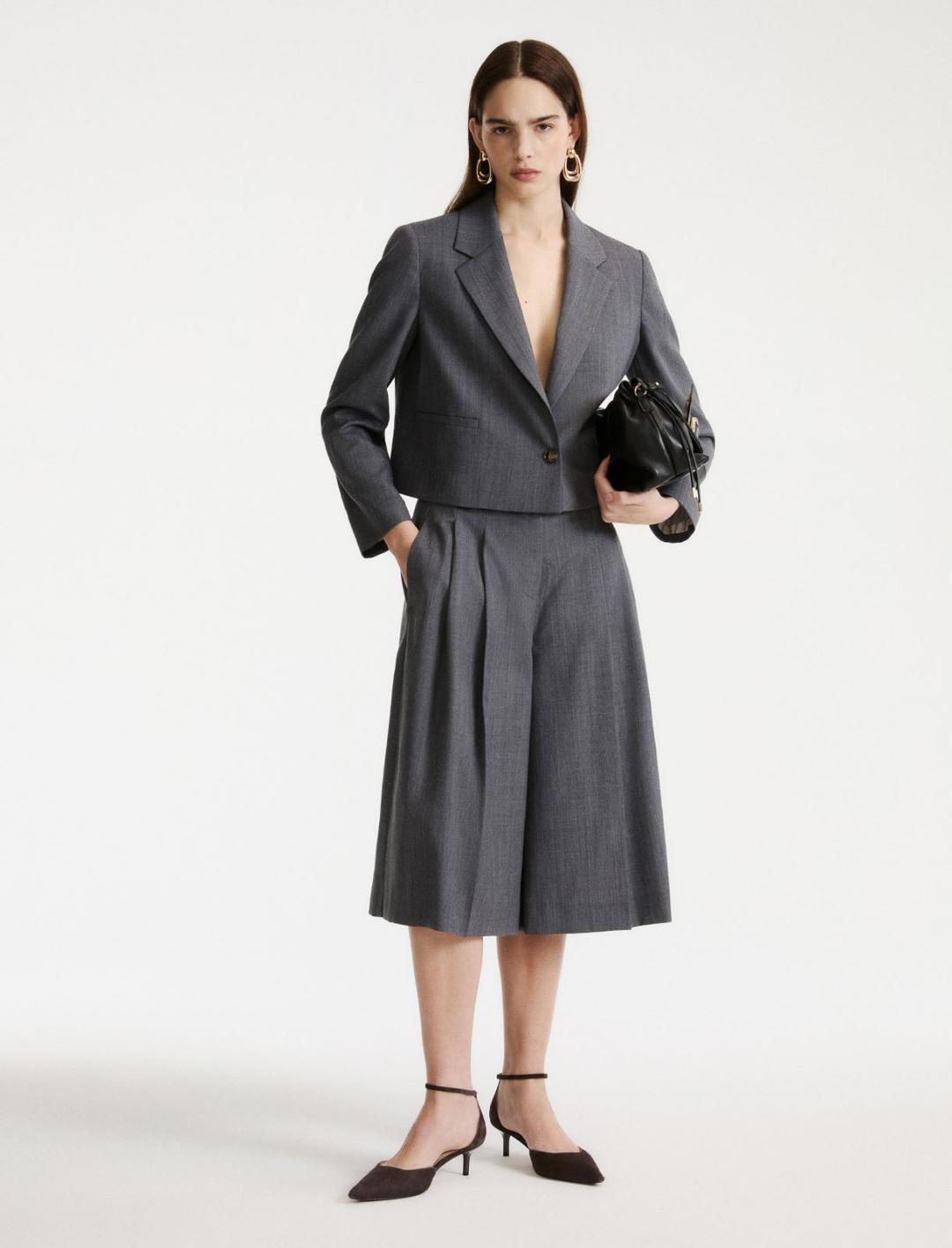 Blazer corto in gabardina | Marella Blazer corto in gabardina - 2 | Marella
