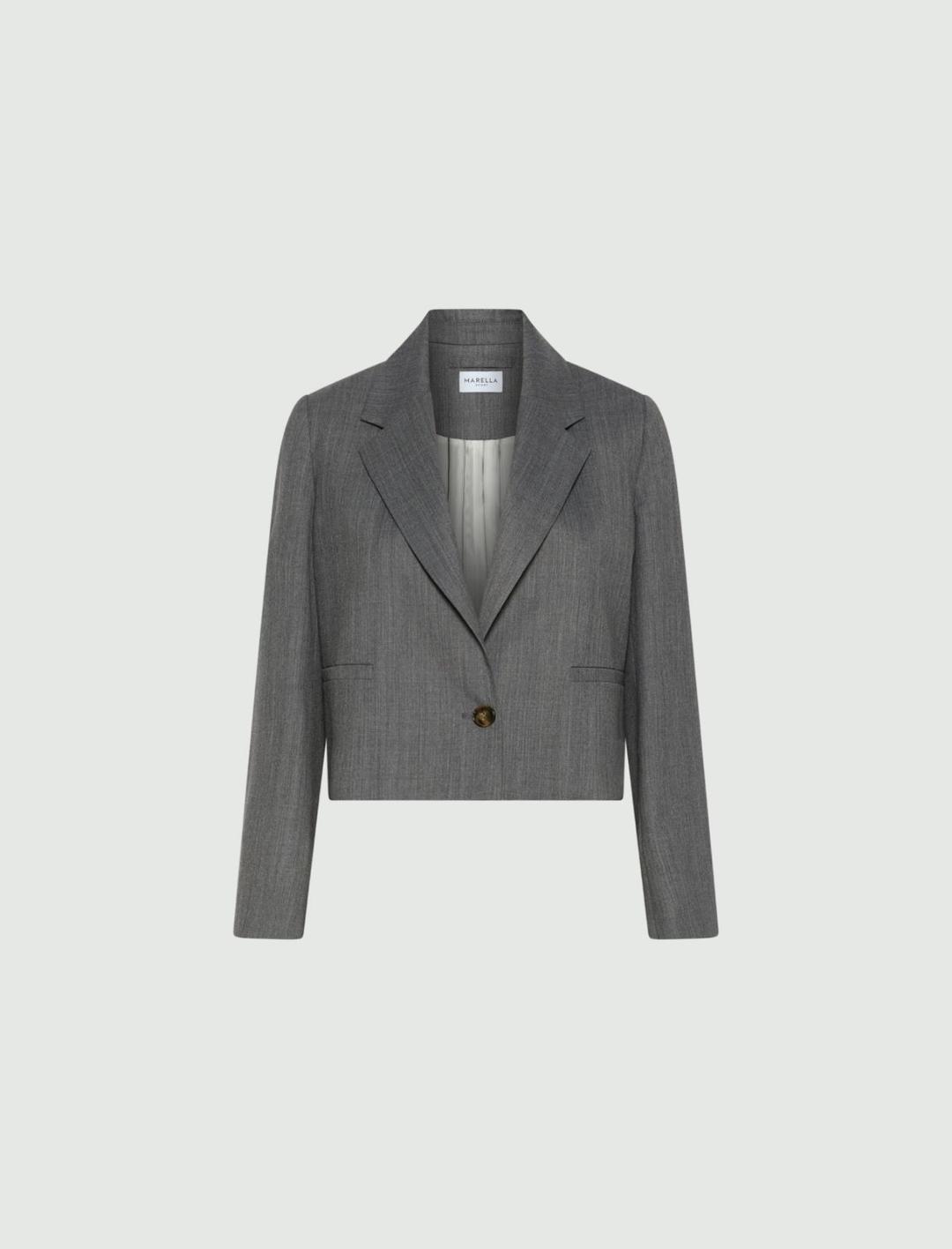 Blazer corto in gabardina | Marella Blazer corto in gabardina - 1 | Marella