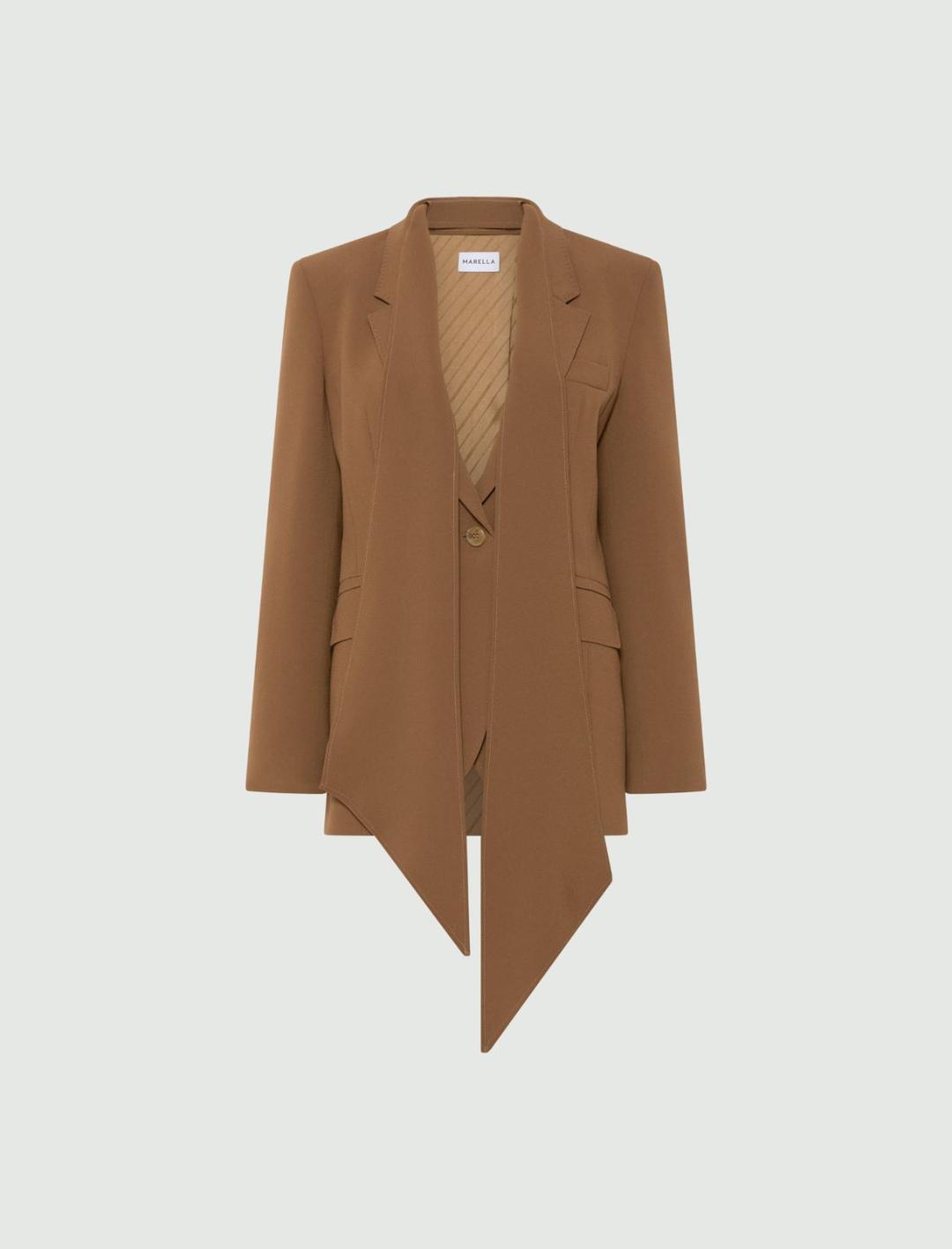 Giacca in envers satin | Marella Giacca in envers satin - 1 | Marella