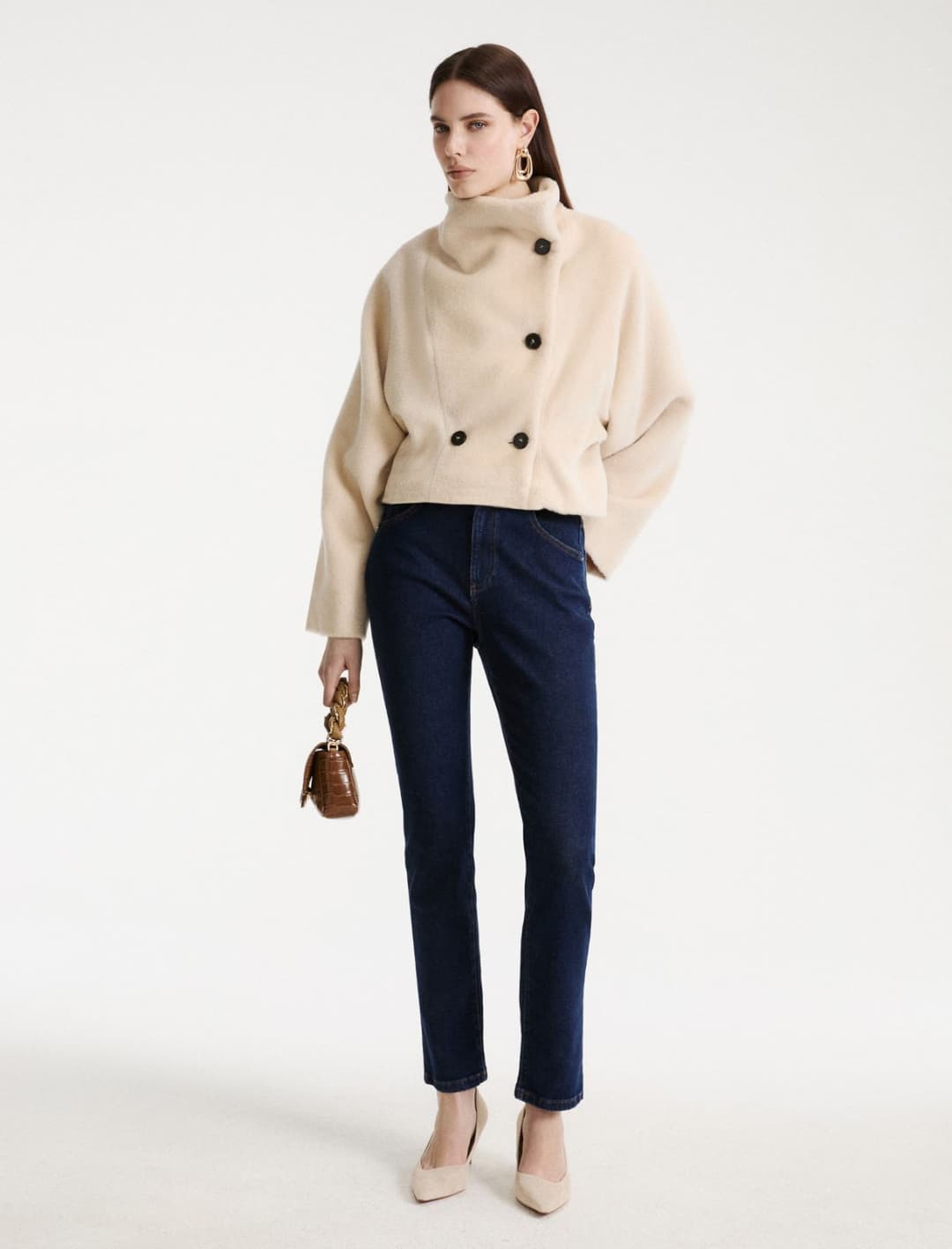 Giacca over in alpaca | Marella Giacca over in alpaca - 2 | Marella
