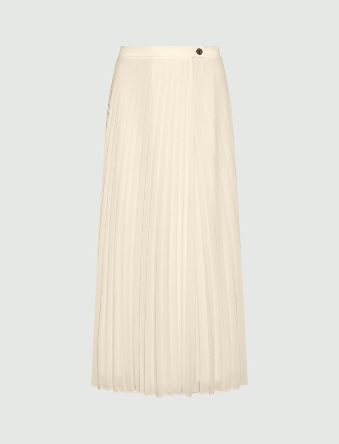 Gonna in georgette plissé | Marella Gonna in georgette plissé - 1 | Marella
