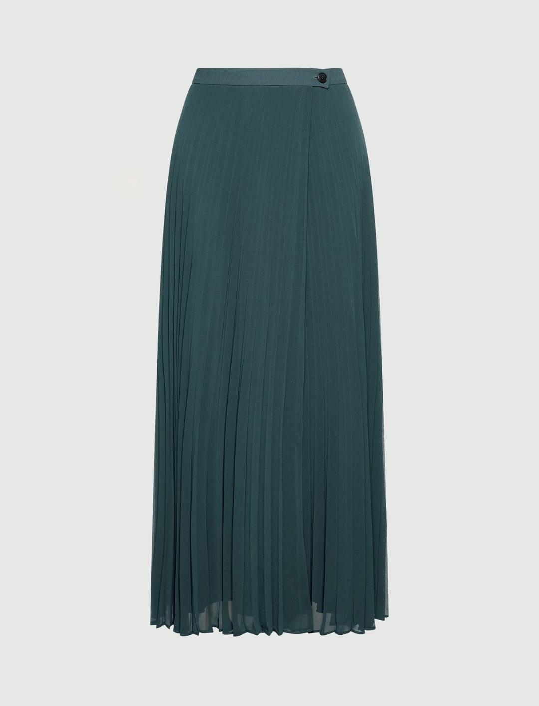 Gonna in georgette plissé | Marella Gonna in georgette plissé - 1 | Marella