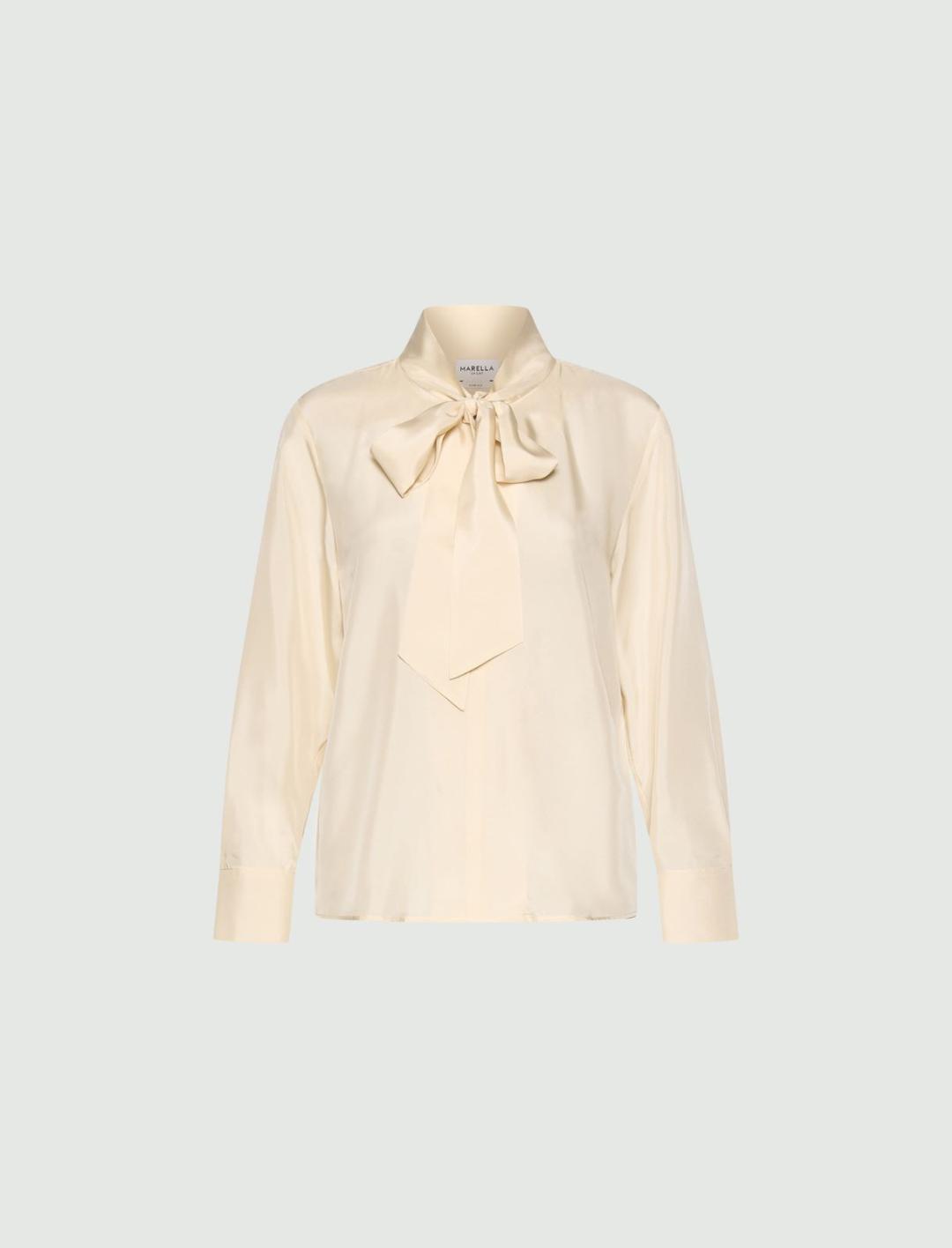 Camicia in seta habotai | Marella Camicia in seta habotai - 1 | Marella