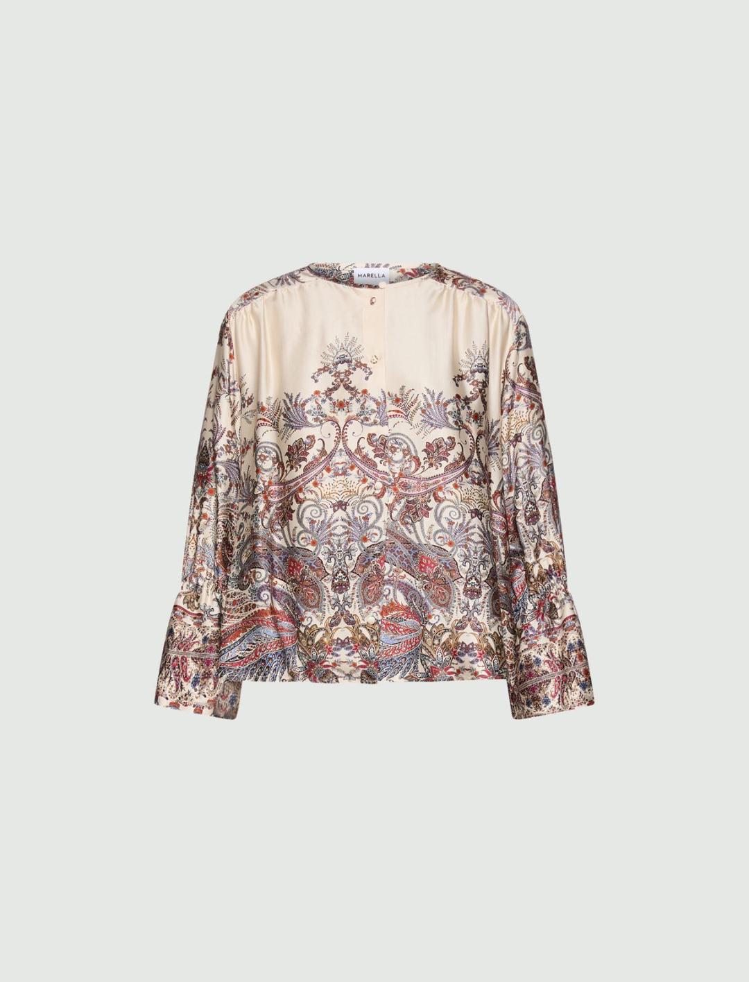 Camicia stampata in raso | Marella Camicia stampata in raso - 1 | Marella