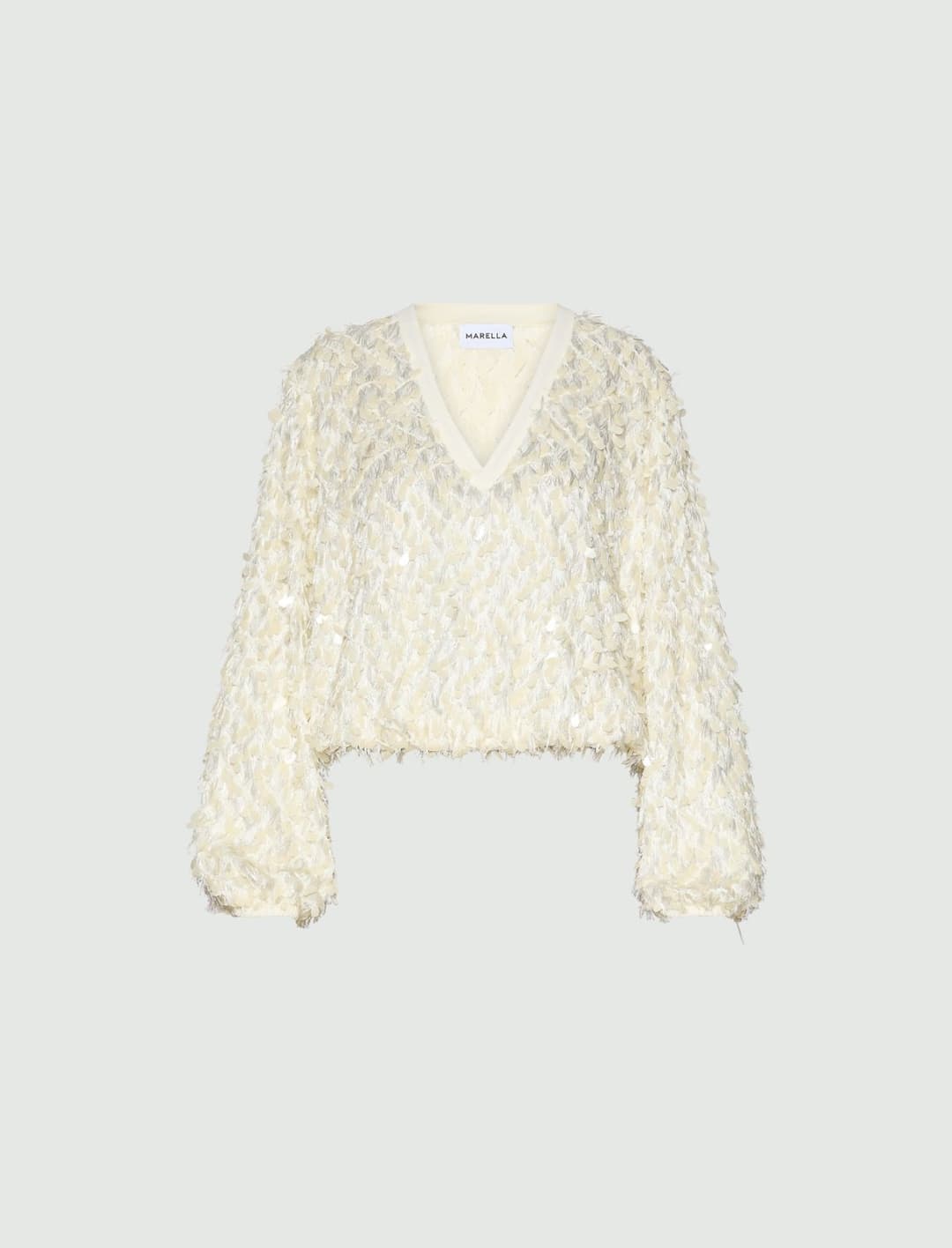 Blusa fil coupé con paillette | Marella Blusa fil coupé con paillette - 1 | Marella