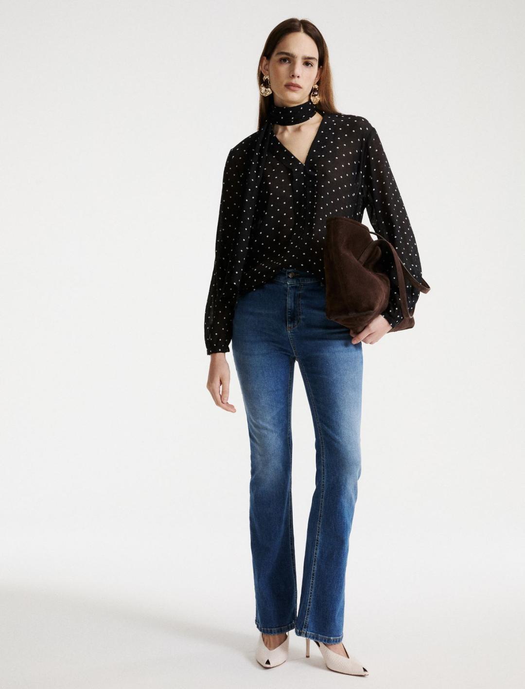 Blusa in creponne stampato | Marella Blusa in creponne stampato - 2 | Marella