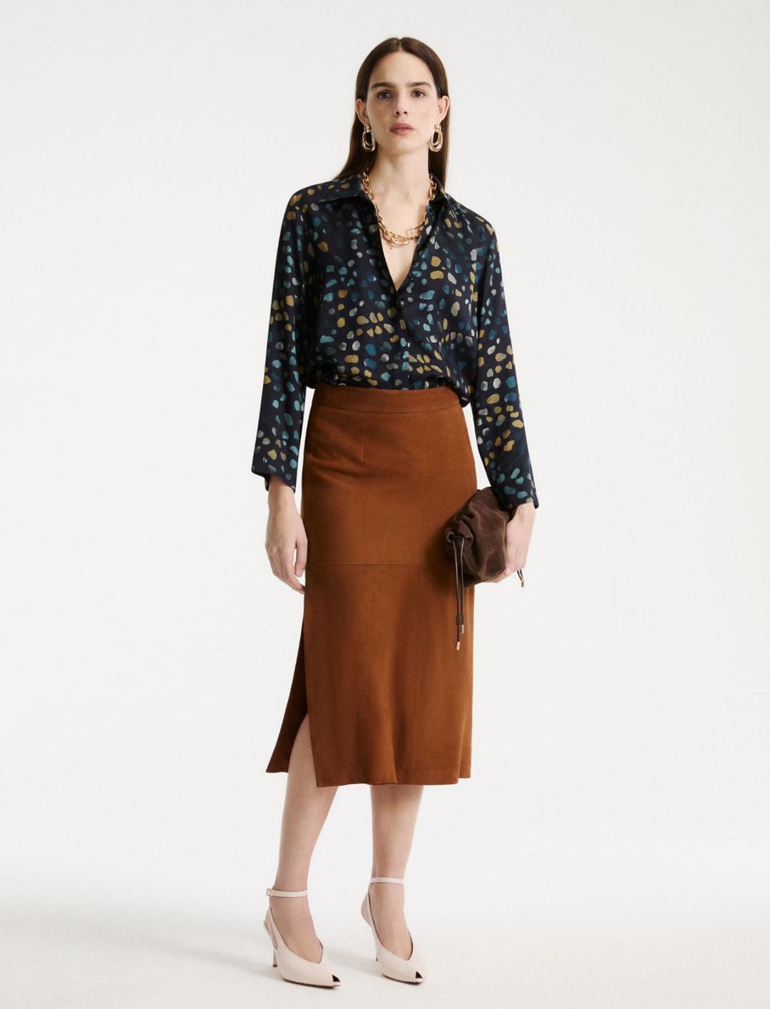 Camicia in twill stampato | Marella Camicia in twill stampato - 2 | Marella