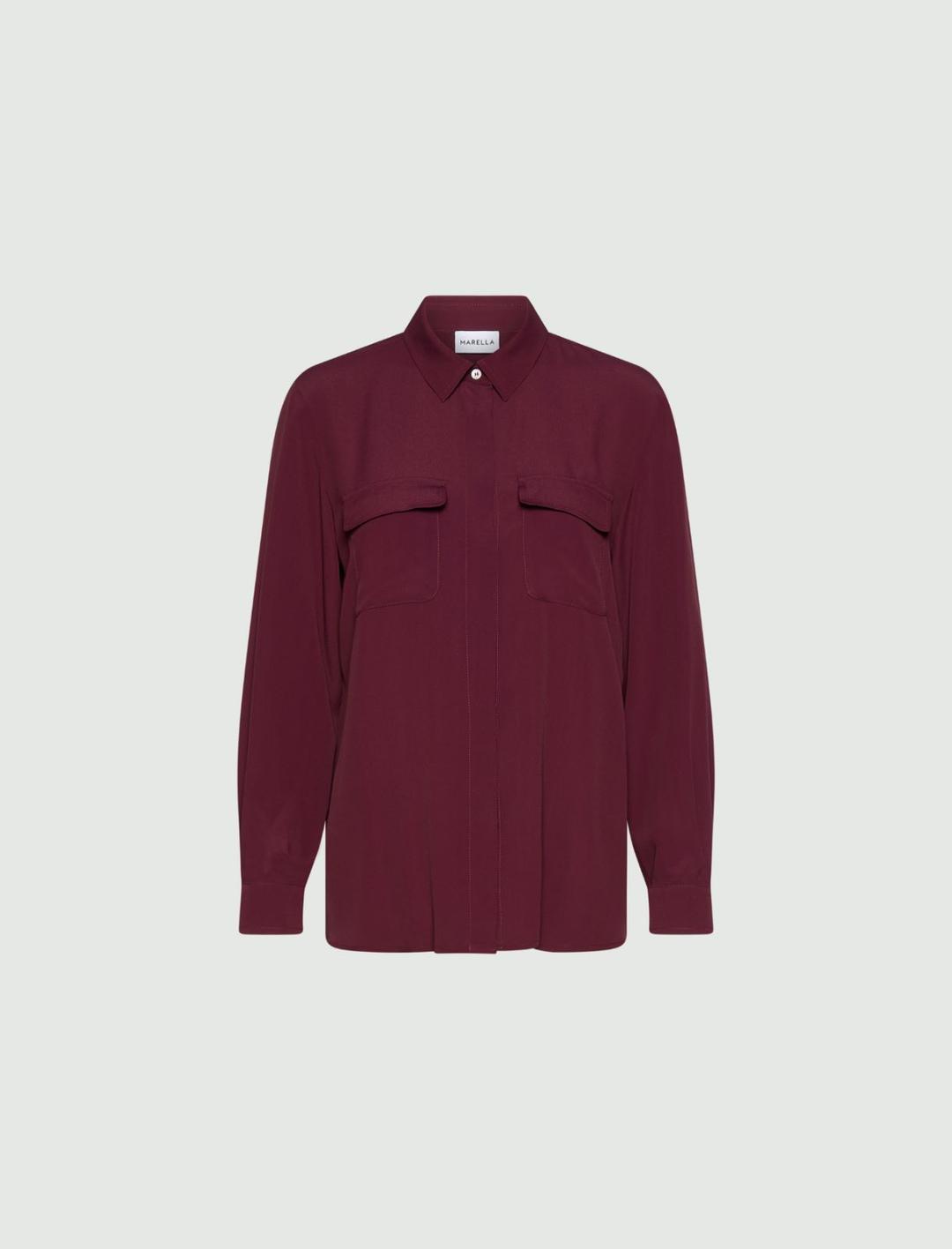 Camicia con taschini in misto seta | Marella Camicia con taschini in misto seta - 1 | Marella