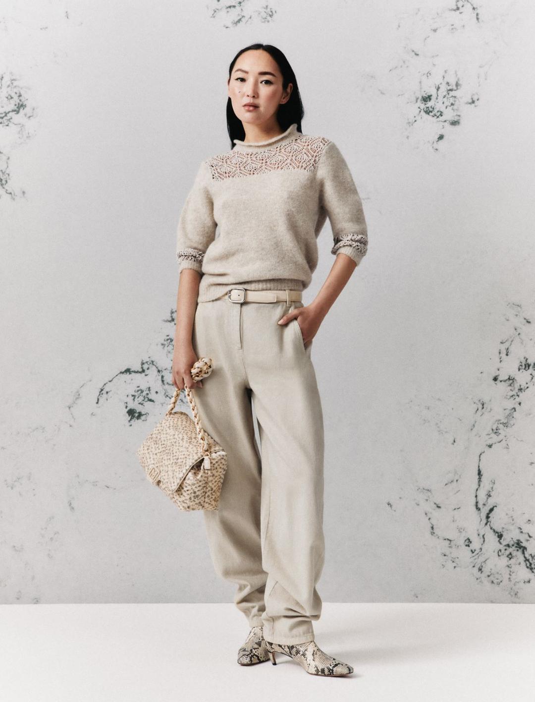 Pantalone barrel in cotone | Marella Pantalone barrel in cotone - 2 | Marella